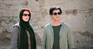 L'actriu Jafari Behnaz i el director, i també actor, a 3 faces Jafar Panahi