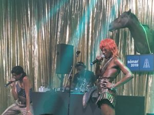VICENÇ BATALLA | El dúo <em>queer</em> sudafricano Faka, con Dj Lag poniéndoles las bases