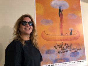 VICENÇ BATALLA | Claudia Calviño, responsable de la cubana Producciones de la 5ta. Avenida, en el festival Cinélatino de Toulouse