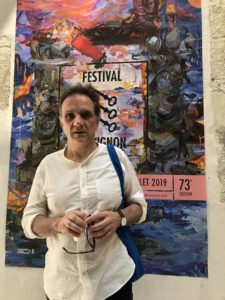 VICENÇ BATALLA | El director teatral Roland Auzet en el Festival de Aviñón en julio pasado