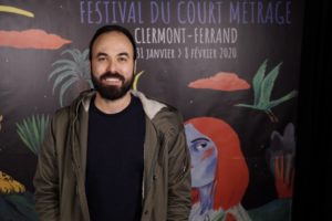 LE TROMBINO | El director del cortometraje <em>16 de decembro</em> Álvaro Gago, en el Festival de Clermont-Ferrand