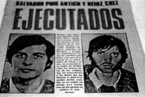 ARCHIVO | Portada del semanario <em>El Caso</em>, anunciando la ejecución en marzo de 1974 de Puig Antich y Heinz Chez