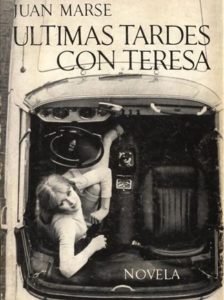 ARCHIVO | La mítica portada de <em>Últimas tardes con Teresa</em> (Seix Barral, 1966), con fotografía de Oriol Maspons