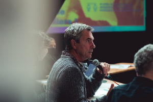 LAURIE DIAZ | El politólogo y especialista en festivales de música Emmanuel Négrier, en los Estados Generales de los independientes de la cultura en Lyon en octubre