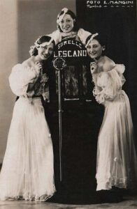 WIKIMEDIA COMMONS | Las hermanas Lescano, precursoras de la canción italiana a partir de los ritmos del jazz