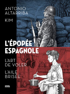 ARXIU | El díptic L'Épopée espagnole, de Denoël Graphic, que reuneix en francès els dos còmics autobiogràfics sobre el pare i la mare d'Antonio Altarriba