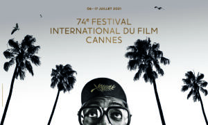 BOB PETERSON/NIKE/HARTLAND VILLA | El cartel del Festival de Cannes 2021, asomando la cabeza Spike Lee, presidente del jurado, en su primer largometraje Nora Darling rodado en 1985