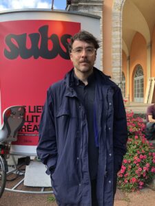 VICENÇ BATALLA | El coreógrafo valenciano Marcos Morau, en la Bienal de Danza de Lyon presentando un solo dentro del espectáculo colectivo <em>Danser encore</em>