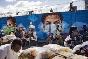 GUILLAUME BINET/MYOP/COMISSIÓ EUROPEA | Image de la frontière haïtienne avec la République dominicaine à Ouanaminthe (Juana Méndez), en novembre 2020