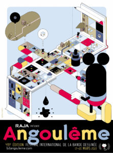 ARCHIVO | El cartel del Festival de Angulema 2022, obra de Chris Ware