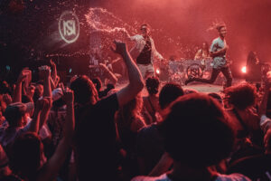 GAETAN CLEMENT | La performance de Lala &amp;ce, aux Nuits Sonores 2021, accompagnée du rappeur Le Diouck et la dj Andy4000